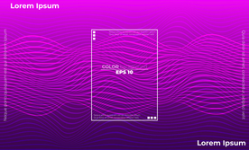 抽象彩色元素渐变时尚海报图片