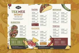 餐牌、价目表、传单