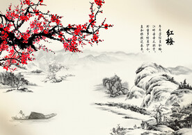 装饰壁画图片