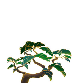 插画松树装饰元素