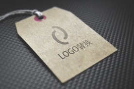 吊牌logo样机