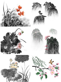 水墨画