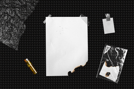 黑色VI视觉识别品牌样机