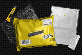 黑色VI视觉识别品牌样机