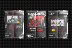 黑色VI视觉识别品牌样机