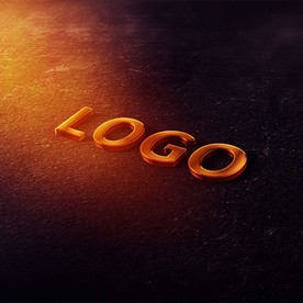 立体logo样机