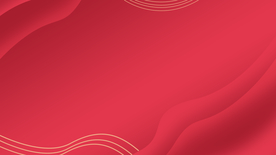 红色会议上午签到年会背景