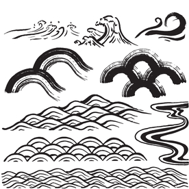 波浪纹