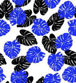 大牌花型 无缝衔接 叶子