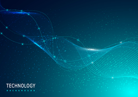 动感曲线底纹图片