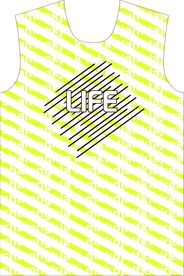 潮流男装印花 分层