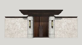 社区大门