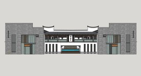 新中式商业建筑