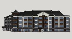 新中式商业建筑
