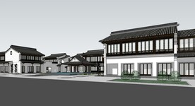 新中式商业建筑