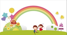 儿童背景形象墙