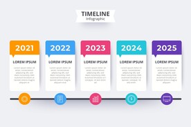 信息图模板 流程