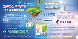 节约用水宣传栏