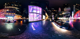 曼哈顿之夜夜景HDRI贴图