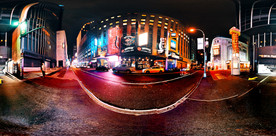 曼哈顿之夜夜景HDRI贴图