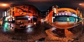 曼哈顿之夜夜景HDRI贴图