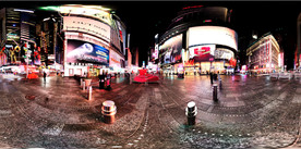 曼哈顿之夜夜景HDRI贴图