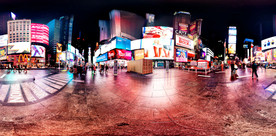 曼哈顿之夜夜景HDRI贴图