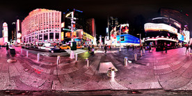 曼哈顿之夜夜景HDRI贴图