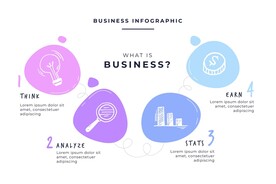 信息图模板 流程