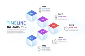 信息图模板 流程