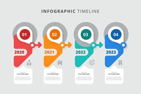 信息图模板 流程
