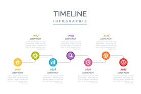 信息图模板 流程