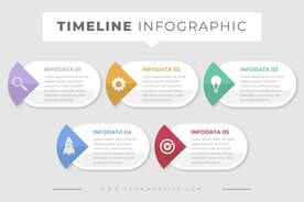 信息图模板 流程