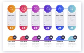 信息图模板 流程