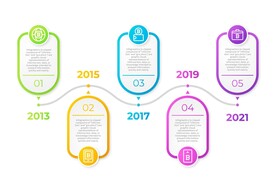 信息图模板 流程