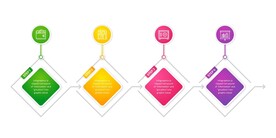 信息图模板 流程