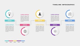 信息图模板 流程