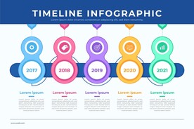 信息图模板 流程