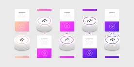 信息图模板 流程