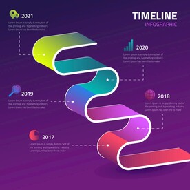 信息图模板 流程