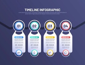 信息图模板 流程