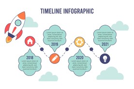 信息图模板 流程