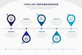 信息图模板 流程