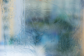 冬季冰花窗花素材