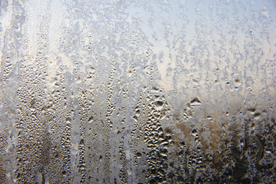 雨水阴雨天水汽雾气玻璃素材