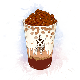 黑糖粉圆鲜奶