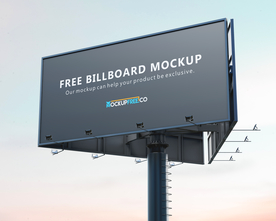 户外广告牌样机