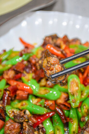 双椒鸡肉