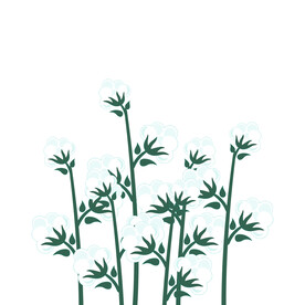 绿色植物插画元素