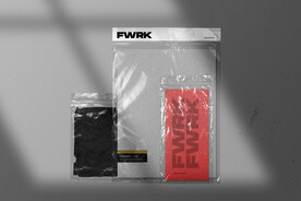 潮流透明褶皱包装样机